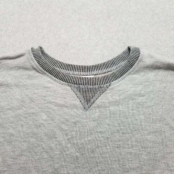 Spirit‎ Jersey Sweater Womens Gray Pullover Crew Neck Casual Sweatshirt - Picture 4 of 10
